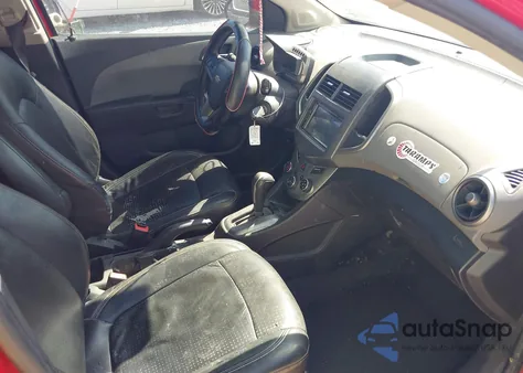 2015 Chevrolet Sonic Ltz Auto из США, поврежденный, VIN 1G1JE6SBXF4103136